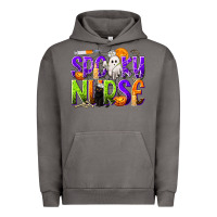 Pigment Tornado Halloween Spooky Nurse Urban Hoodie - texasbilliewilder