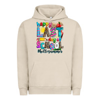 Pigment French Oak happy last day of school Urban Hoodie - Zillion Design Studio