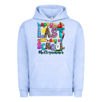 Pigment Grape Ice happy last day of school Urban Hoodie - Zillion Design Studio