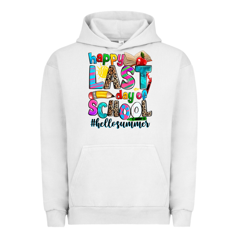 Happy Last Day Of School Urban Hoodie by Zillion Design Studio | Teevron