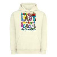 Pigment Pistachio happy last day of school Urban Hoodie - Zillion Design Studio