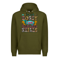 Army Green i'm not bossy i have leadership skills Premium Hoodie - Zillion Design Studio