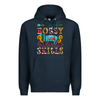 Navy i'm not bossy i have leadership skills Premium Hoodie - Zillion Design Studio