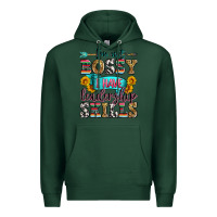 Sports Green i'm not bossy i have leadership skills Premium Hoodie - Zillion Design Studio