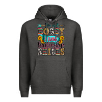 Charcoal Heather i'm not bossy i have leadership skills Premium Hoodie - Zillion Design Studio