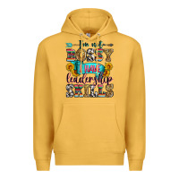 Mustard i'm not bossy i have leadership skills Premium Hoodie - Zillion Design Studio