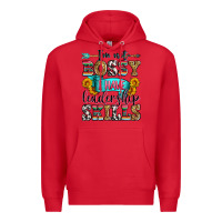 Red i'm not bossy i have leadership skills Premium Hoodie - Zillion Design Studio