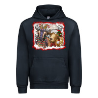 Navy christmas goats Urban Hoodie - RanaPortraitStore