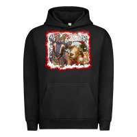 Pigment Black christmas goats Urban Hoodie - RanaPortraitStore