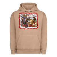 Pigment Burro christmas goats Urban Hoodie - RanaPortraitStore