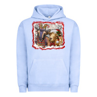 Pigment Grape Ice christmas goats Urban Hoodie - RanaPortraitStore