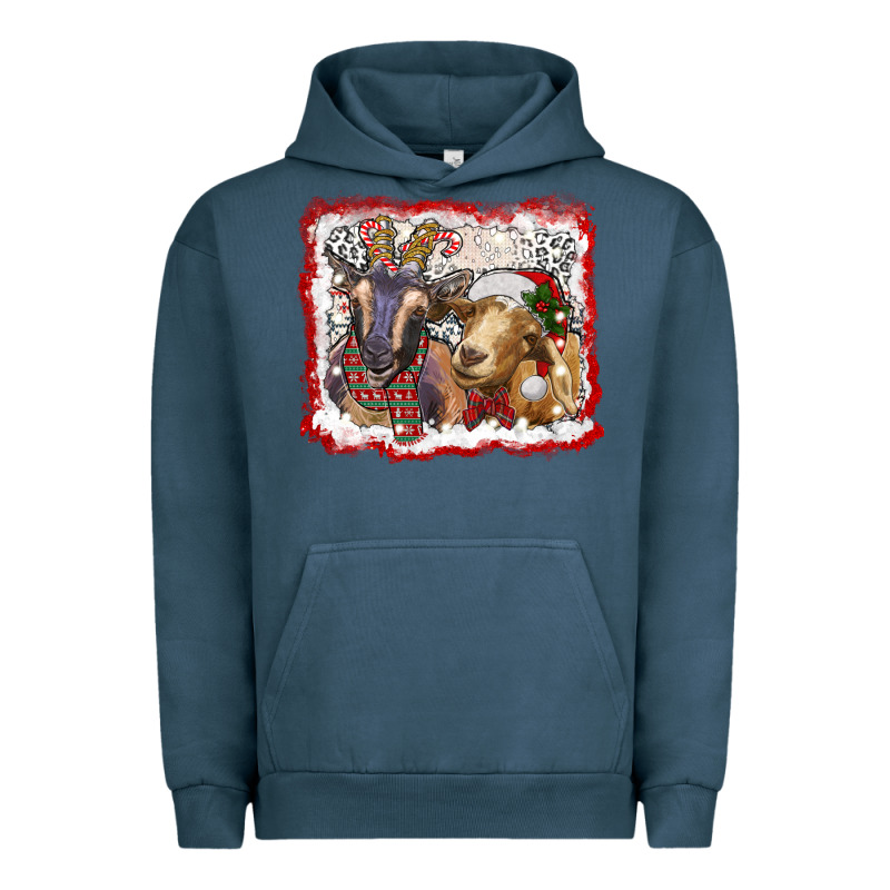 Christmas Goats Urban Hoodie by RanaPortraitStore | Teevron