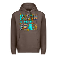 Coffee faith over fear Premium Hoodie - Zillion Design Studio