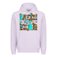 Lilac faith over fear Premium Hoodie - Zillion Design Studio