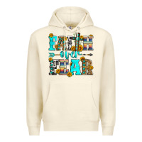 Sandshell faith over fear Premium Hoodie - Zillion Design Studio