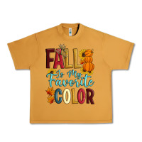Peanut Butter Fall Is My Favorite Color Urban Heavy Tee - Artiststas