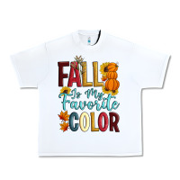 White Fall Is My Favorite Color Urban Heavy Tee - Artiststas