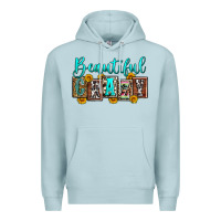 Blue Mist beautiful crazy Premium Hoodie - Zillion Design Studio