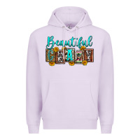 Lilac beautiful crazy Premium Hoodie - Zillion Design Studio