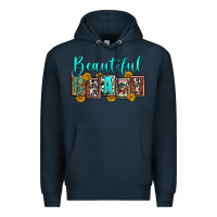 Navy beautiful crazy Premium Hoodie - Zillion Design Studio