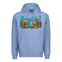 Colony Blue beautiful crazy Premium Hoodie - Zillion Design Studio