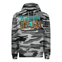 Slate Camo beautiful crazy Premium Hoodie - Zillion Design Studio