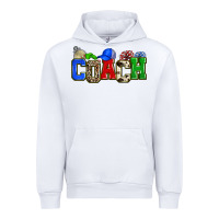 White coach Urban Hoodie - Zillion Design Studio
