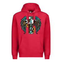 Cardinal western wings cross Premium Hoodie - RanaPortraitStore