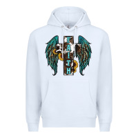 White western wings cross Premium Hoodie - RanaPortraitStore