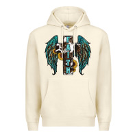 Sandshell western wings cross Premium Hoodie - RanaPortraitStore
