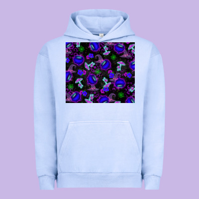 Halloween Urban Hoodie Designed By Texasbilliewilder