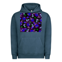 Pigment Midnight Navy Halloween Urban Hoodie - texasbilliewilder