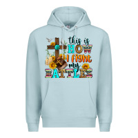 Blue Mist this is how i fight my battles Premium Hoodie - Zillion Design Studio
