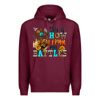Burgundy this is how i fight my battles Premium Hoodie - Zillion Design Studio