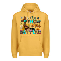 Mustard this is how i fight my battles Premium Hoodie - Zillion Design Studio