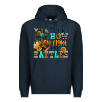 Navy this is how i fight my battles Premium Hoodie - Zillion Design Studio