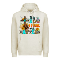 Oatmeal Heather this is how i fight my battles Premium Hoodie - Zillion Design Studio