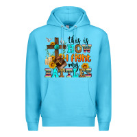 Ocean Blue this is how i fight my battles Premium Hoodie - Zillion Design Studio
