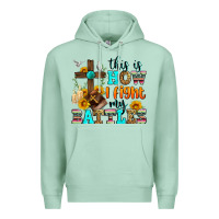 Seafoam this is how i fight my battles Premium Hoodie - Zillion Design Studio