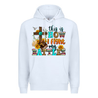 White this is how i fight my battles Premium Hoodie - Zillion Design Studio