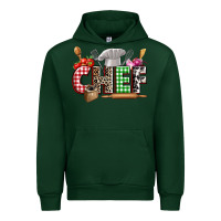 Forest Green Chef Urban Hoodie - Zillion Design Studio