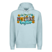 Blue Mist mother hustler Premium Hoodie - Zillion Design Studio
