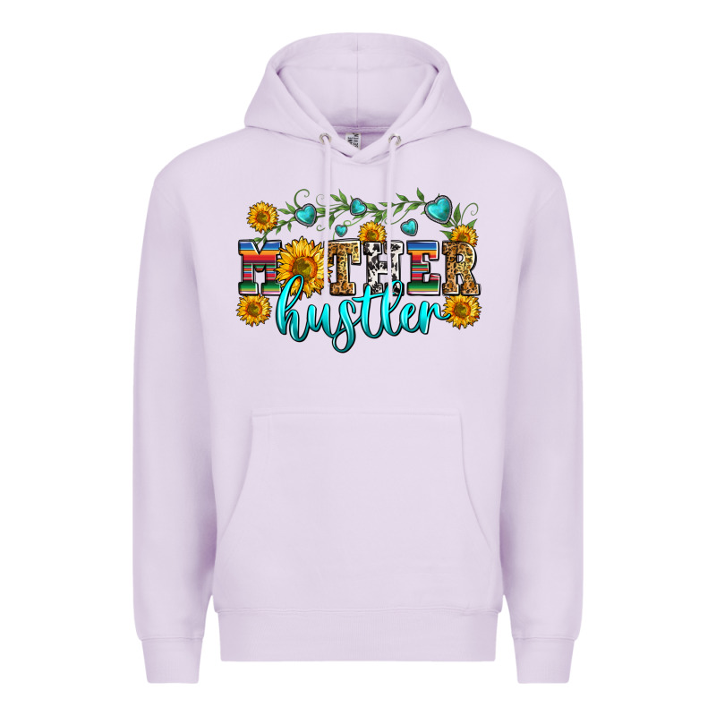 Mother Hustler Premium Hoodie by Zillion Design Studio | Teevron