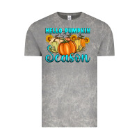 Cloud Rock hello pumpkin season Vintage Tee - Artiststas