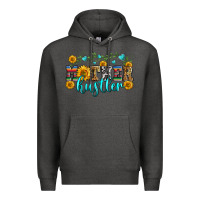 Charcoal Heather mother hustler Premium Hoodie - Zillion Design Studio