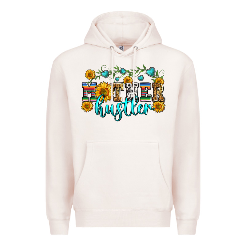 Mother Hustler Premium Hoodie by Zillion Design Studio | Teevron