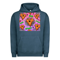 Pigment Midnight Navy Halloween Urban Hoodie - texasbilliewilder