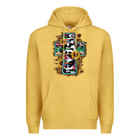 Antique Gold western cross Premium Hoodie - RanaPortraitStore