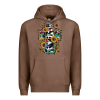 Chestnut western cross Premium Hoodie - RanaPortraitStore