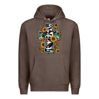 Coffee western cross Premium Hoodie - RanaPortraitStore